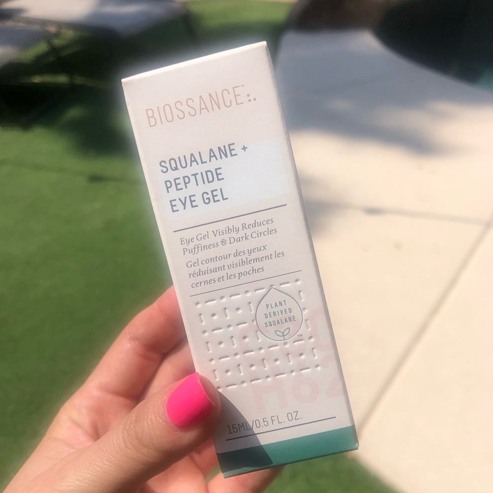 FULL SIZE NIB Biossance Squalane + Peptide Eye Gel